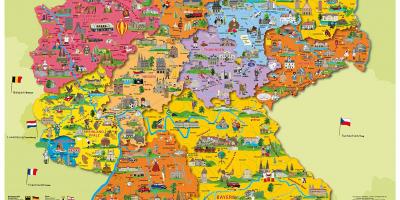 Alemania atracciones mapa