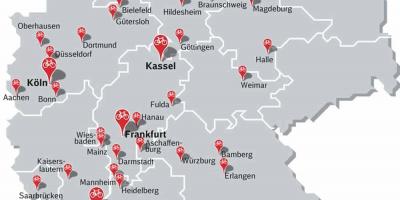Alemania mapas de ciclismo