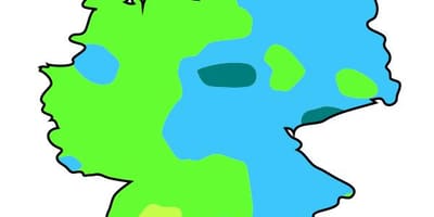 Mapa de alemanes del clima